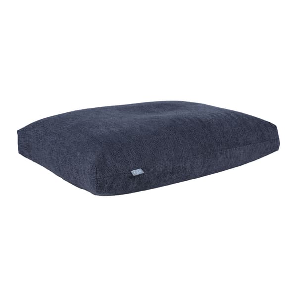 Gulvpude 60x80x16 cm sort stof