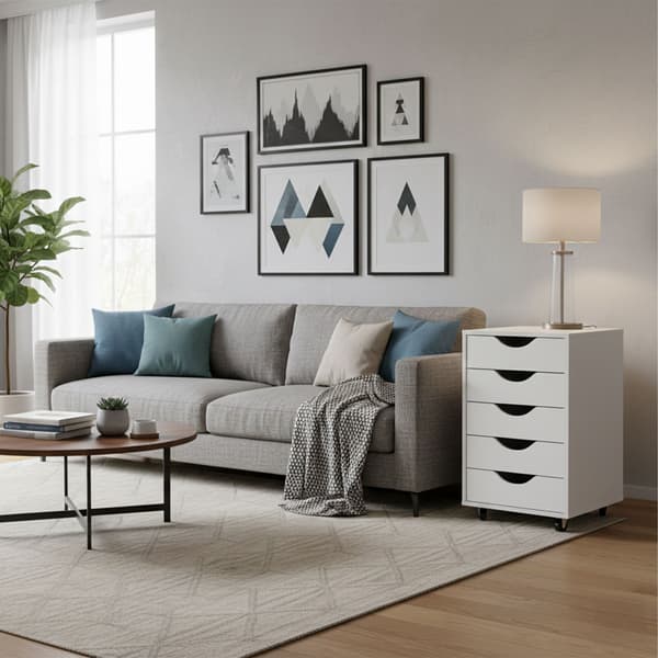 Lådskåp, 5 lådor, Förvaring, Kodustaar