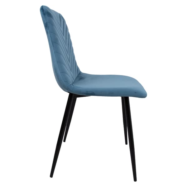 Stol BRIE 45x53x89 cm Blå