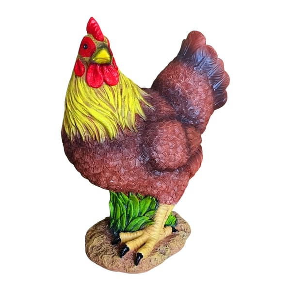 Trädgårdsfigur Höna Polyresin, Kodustaar