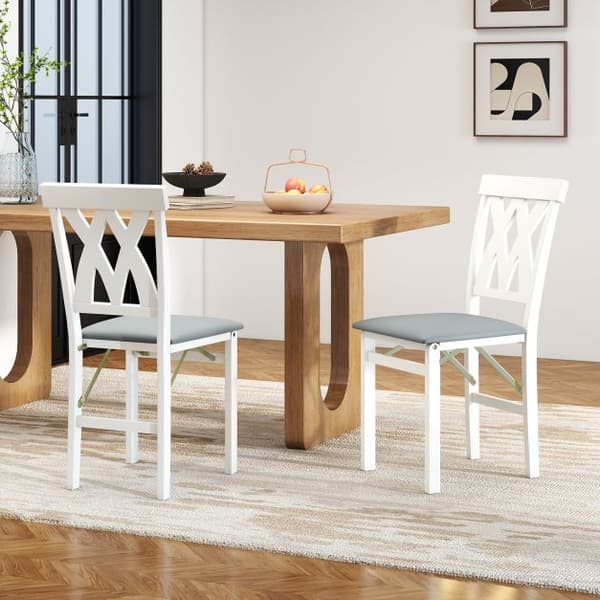 Matstol Set, 16x21x36cm, Vit , Star