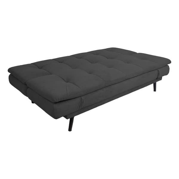 Soffa Säng ROXY 189x88x91 cm Mörkgrå Tyg