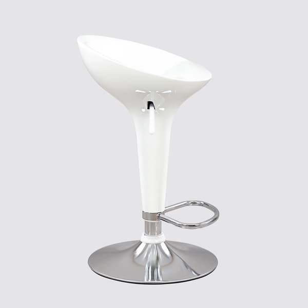 Barstol AMIGO 44x38x67-87 cm Vit justerbar
