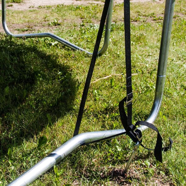 Trampolin 426 cm Grön, polyester
