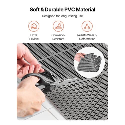 Valutusmatto 90x1500 cm musta PVC