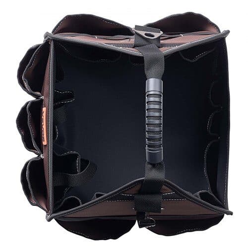 Værktøjstaske GH202506 45 lommer 33 cm sort