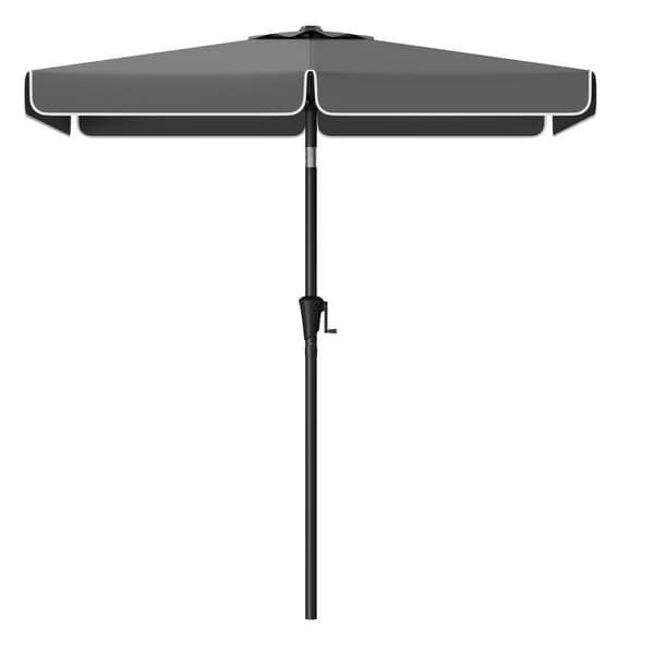 Terassivarjo 200x150x230 cm Harmaa