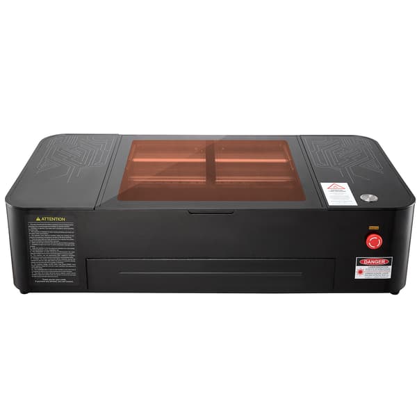 Lasergraver og -skærer, 500x300 mm, 55W, bordmodel, stål