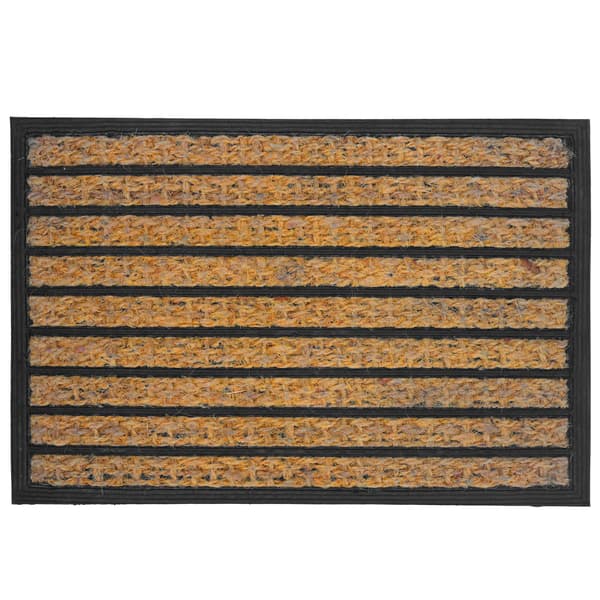Dørmåtte i kokosfibre og PVC, 60 x 40 cm, Kodustaar