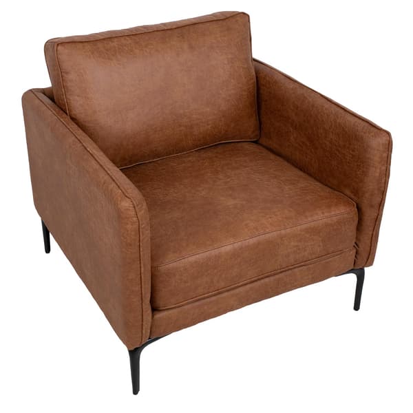 Lænestol SOFIA 80x83x82 cm Brun