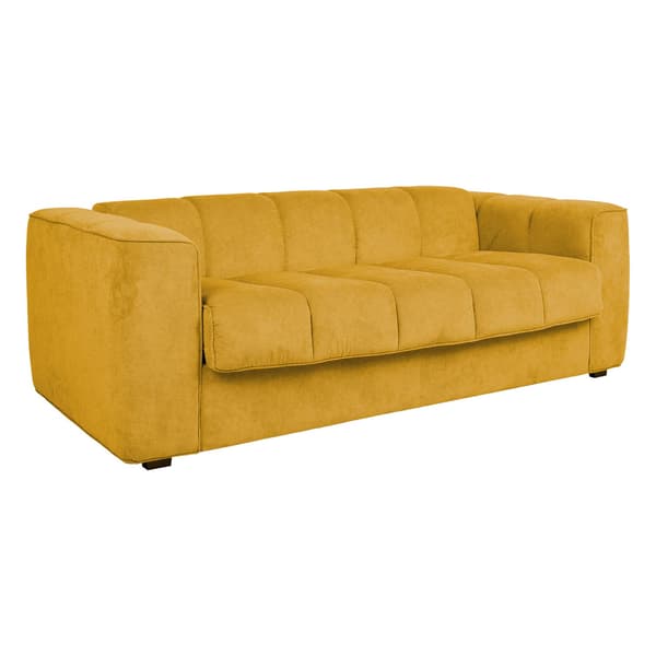 Soffa Säng STELLA 206x94x70 cm gul