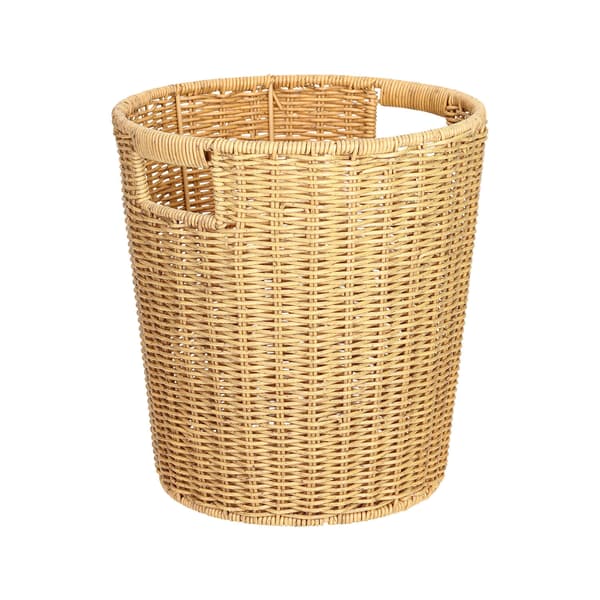 Korg 26,5x21x28 cm naturlig plastfläta