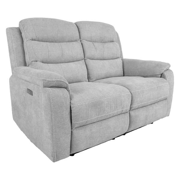 Lænestol Sofa MIMI 153x93x102 cm Lys Grå Stof
