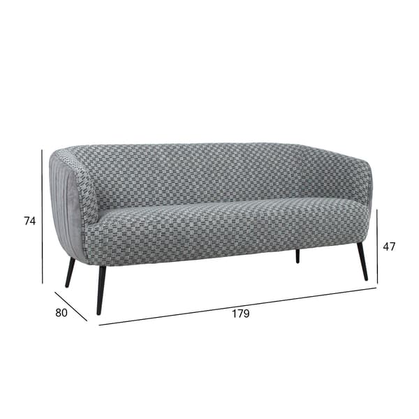 Sohva ACCENT 179x80x74 cm harmaa