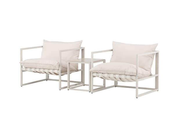 Oleskeluryhmä Messina Beige teräs