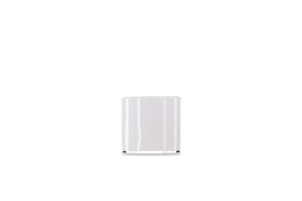 Lanterne Glora 8x8 cm Hvid Glas