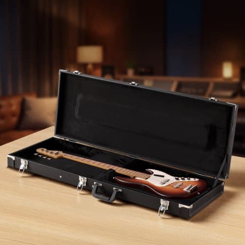 Elektrisk gitarr hårt fodral 105x35x11 cm svart