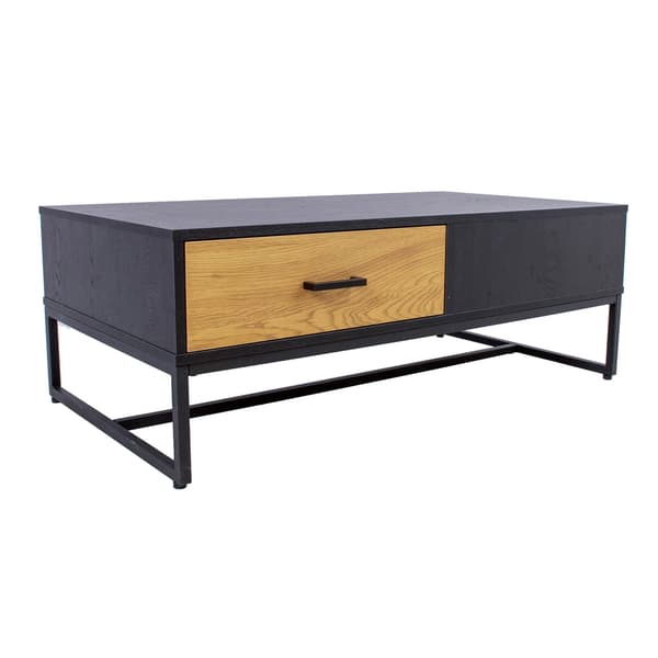 Sofabord AMSTERDAM 110x60x40 cm Eg Sort