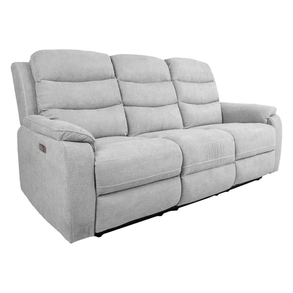 Lænestol Sofa MIMI 208x93x102 cm Lys Grå Stof