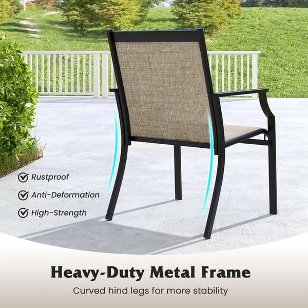 Terrasse Spisestole, 68x61x90 cm, Kaffe , Star