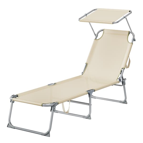 Solstol 189x53x28,5 cm Beige