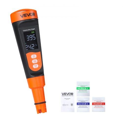 pH-mittari MF02 40x40x185 mm oranssi/musta