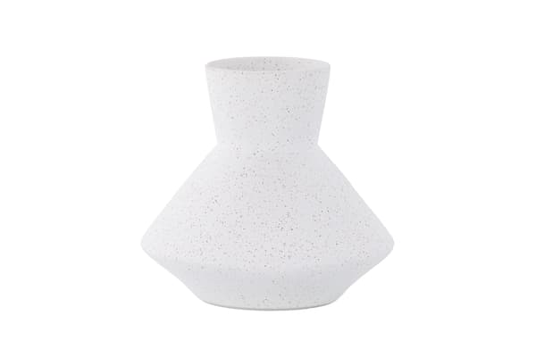 Vase Rellis 10x20x22 cm Hvid