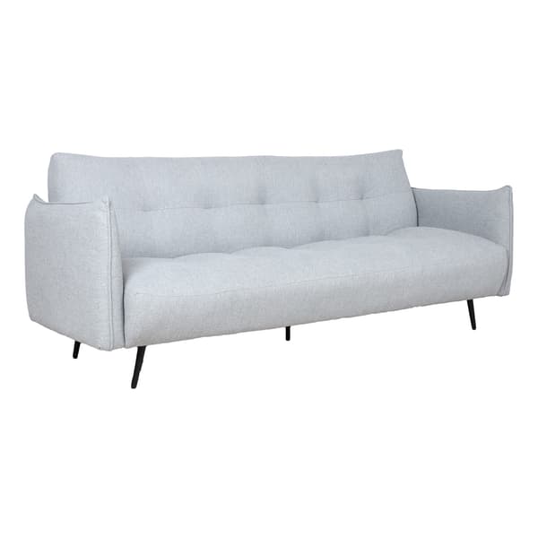 Sofa Seng LANDER 202x82x82 cm Lys Grå Stof