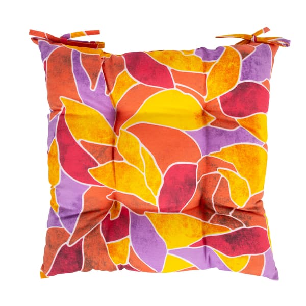 Stol dyna 40x40 cm Röd Tyg