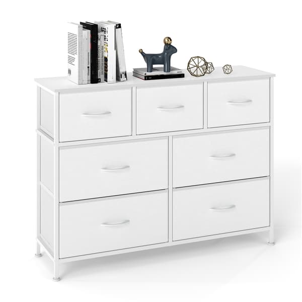 Kommode 30x98,8x73,7 cm Hvid MDF