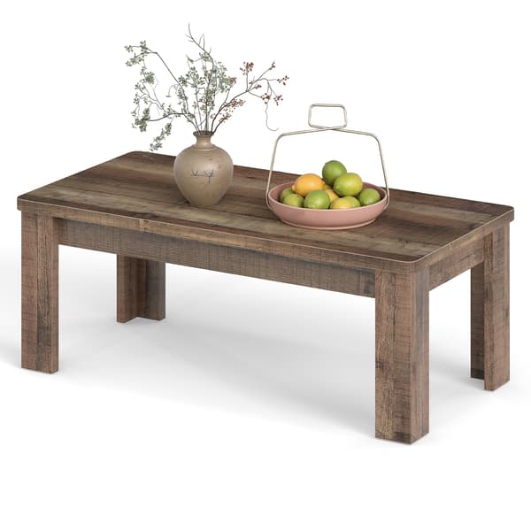Sofabord 120x60x46 cm brun
