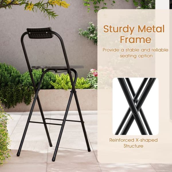 Barstol, Set om 2, 70 cm sits höjd, Grå , Star