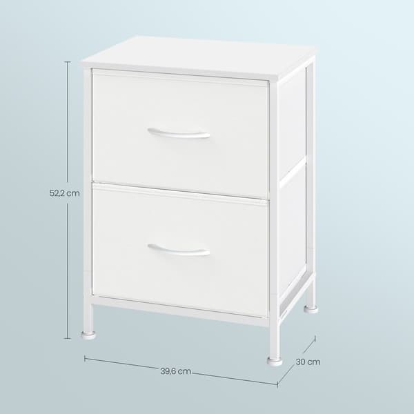Kommode 30x39,6x52,2 cm Brun-Svart stål