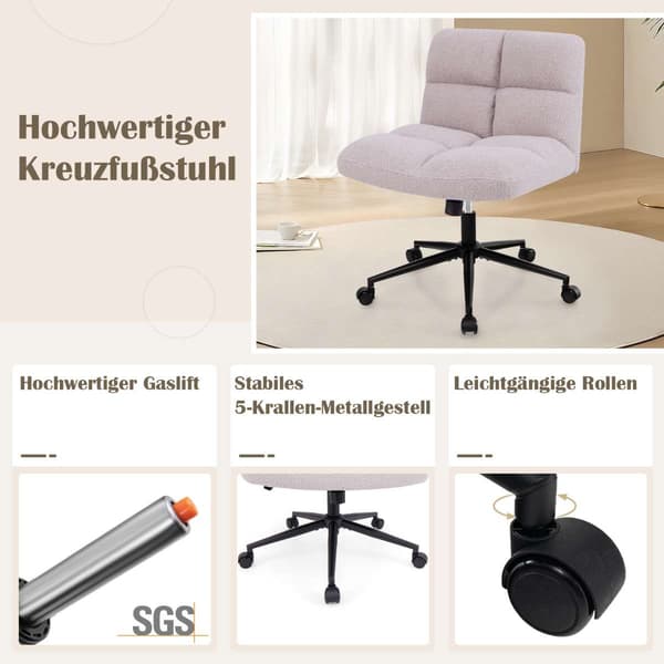 Kontorstol, 74×69×80 cm, Beige , Star
