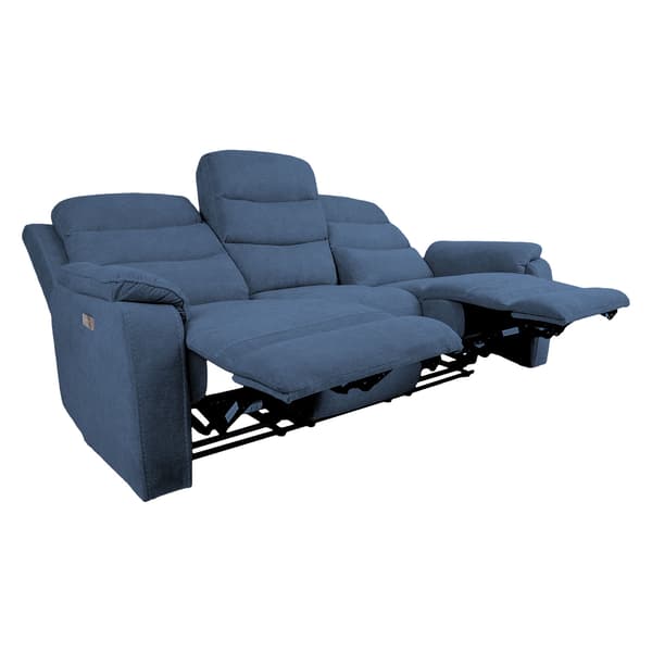 Lænestol Sofa Mimi 208x93x102 cm Blåt Stof