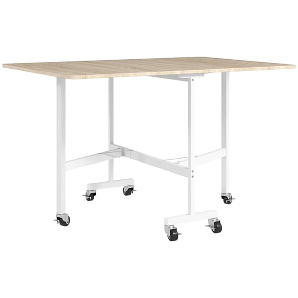 Sammenklappeligt spisebord 120x80x73 cm eg
