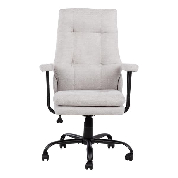 Kontorstol ARLO 70x75x111-117 cm lys grå