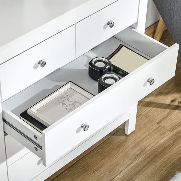 Sideboard 79x39,5x80,5 cm Vit, förvaring