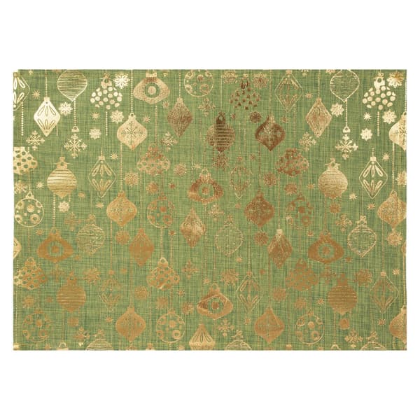 Bordmåtte 30x45 cm Guld Polyester