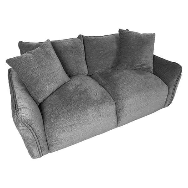Soffa DIVI 166x96x83 cm grå tyg