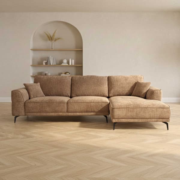 Hörnsoffa OLIVIA 295x104x170 cm Beige