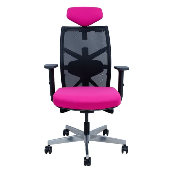 Kontorstol TUNE 49x44x50 cm Pink/Sort