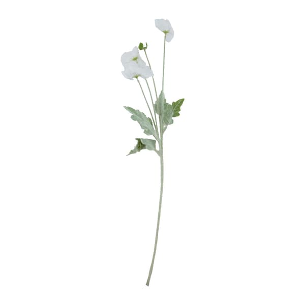 Kunstig Blomst Flowerly Valmue Mix Plastik