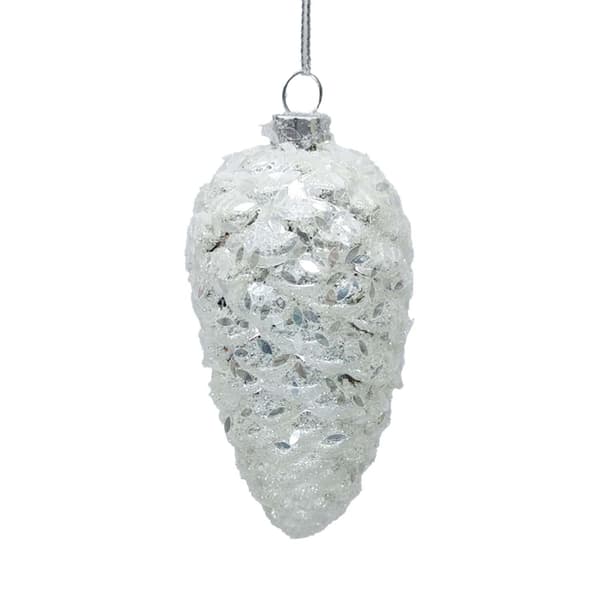 Juleophæng 10 cm Glas, Joy Cone