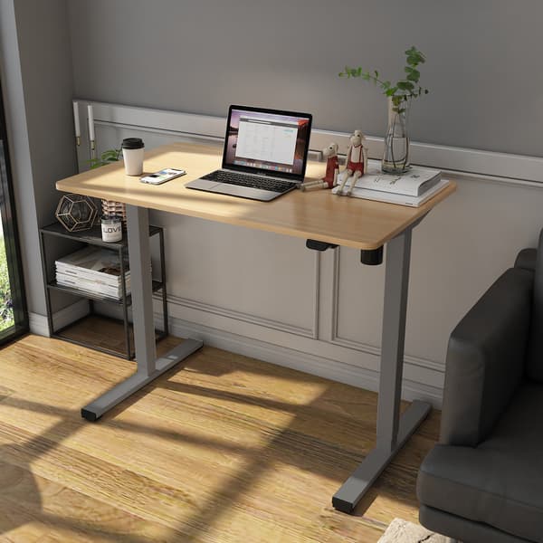 Bordben Ergo Optimal 71x116 cm Silvergrå