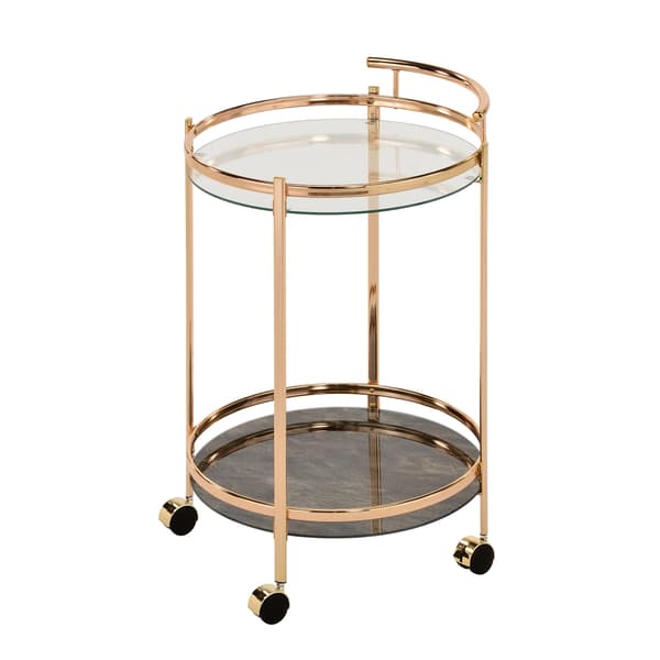 Serveringsvogn 52x79 cm Guld