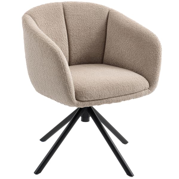 Fåtölj, 58.5x59x78.5 cm, Brun, Polyester