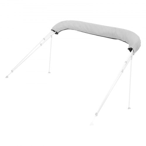 Båtbimini reservdelskale, 244x246-262 cm, Ljusgrå, Polyester