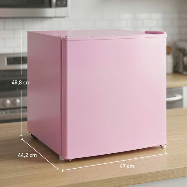 Frys 47x44,2x48,8 cm Rosa Stål