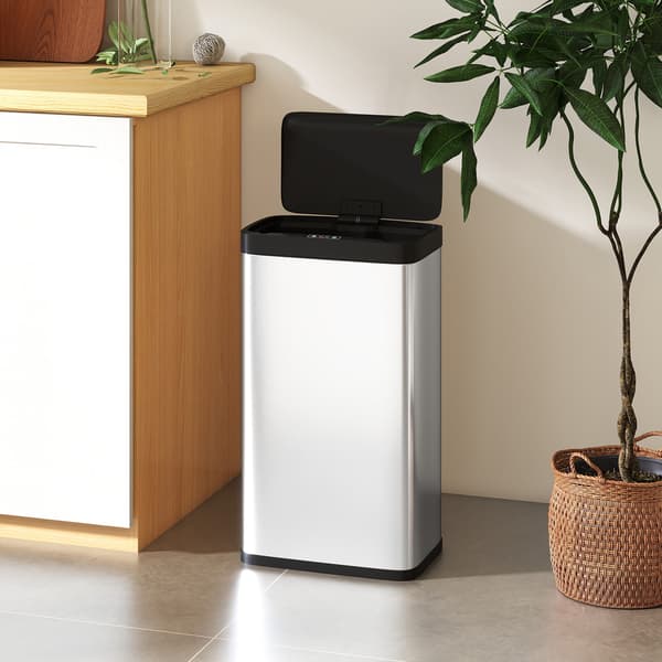 Sensor-soptunna 45 L 38x25,5x67,5 cm silver